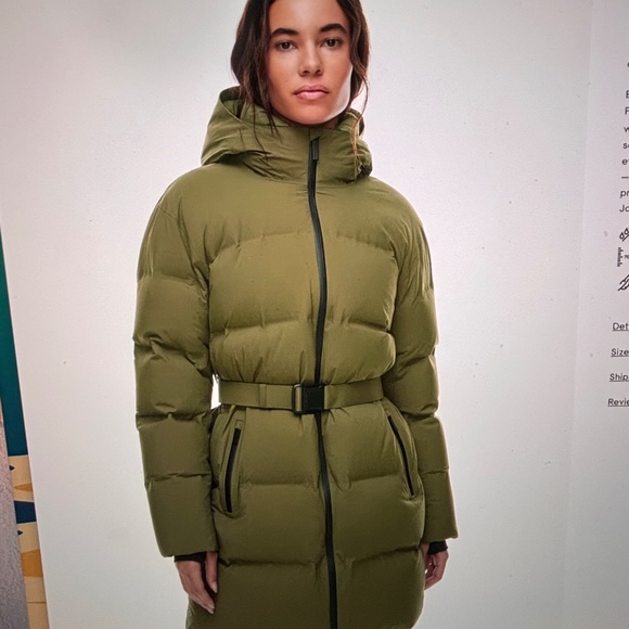 New without tags womens medium Aritzia Super Alps Puff 2 O waterproof down coat - Picture 1 of 14